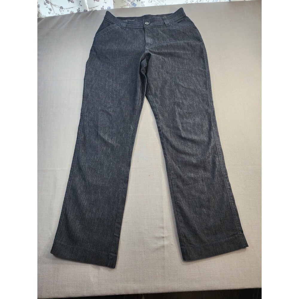 Lee Sinfully Soft Women’s Straight Leg Jeans Dark Wash Mid Rise Comfort Stretch